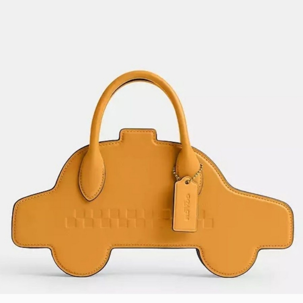 Coach Taxi Crossbody Bag NWT Yellow